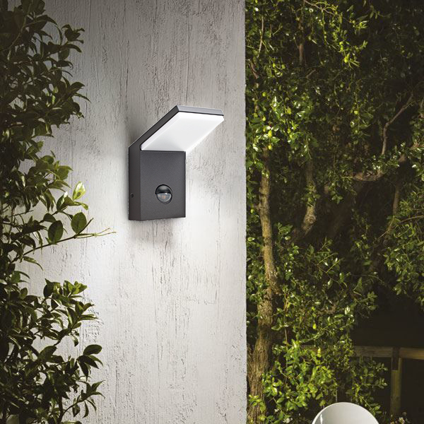IDEAL LUX ZEUS AP2 applique per esterno moderno lampada da parete in alluminio 