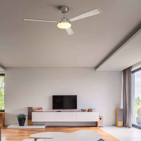 Calima ventilatore da soffitto con luce - Leds C4 Illuminazione