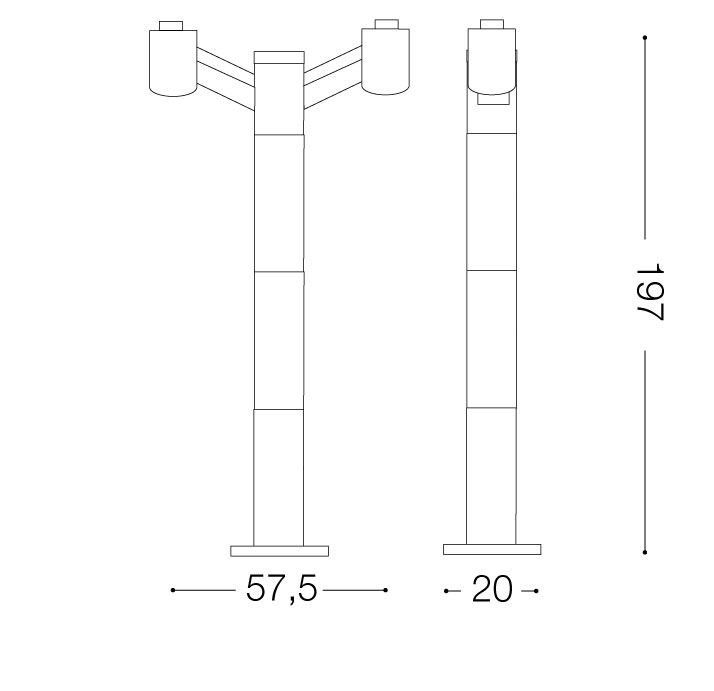 1590VFBK Contenore Hammond In Alluminio Pressofuso 120 X 120 X 94mm, IP54, Sch - Foto 2