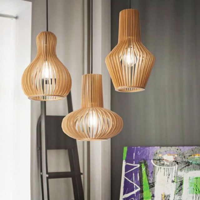 Citrus lampada a sospensione in legno - Ideal Lux - Sospensione