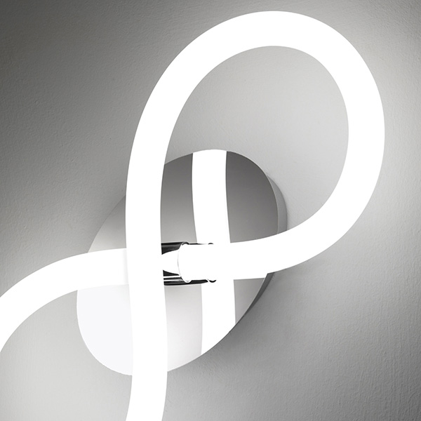 Applique LED en spirale - Bianca