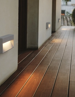 Arc applique da esterno in cemento