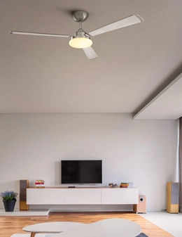 Calima ventilatore da soffitto con luce