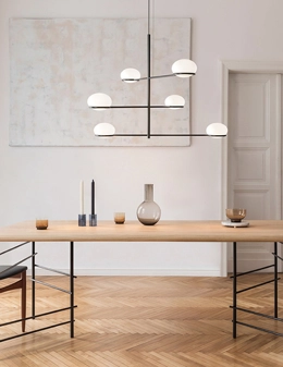 Coco lampadario a sei sfere