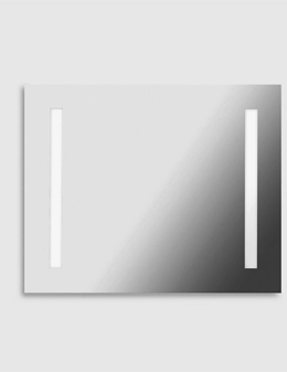 Reflex square specchio luce incorporata