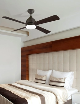 Borneo ventilatore da soffitto con luce