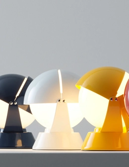 Buonanotte lampada da tavolo a sfera