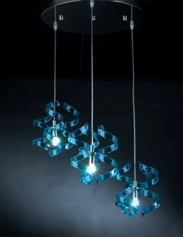 Astro lampadario tre luci