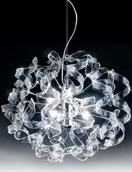 Astro lampadario a sospensione