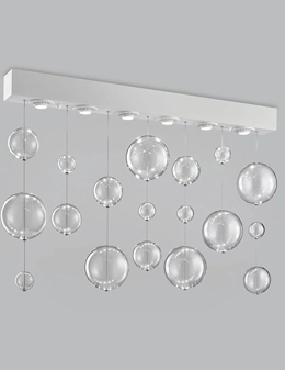 Bolero plafoniera elegante 18 sfere