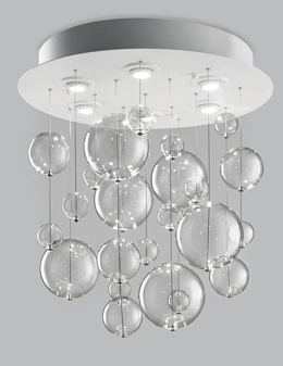 Bolero plafoniera elegante 25 sfere