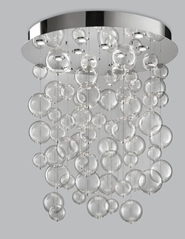 Bolero plafoniera elegante 60 sfere