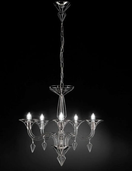 Dedalo sospensione 5 luci stile veneziano