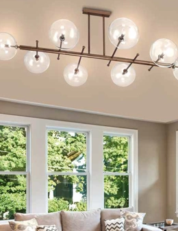 Estro plafoniera in brunito