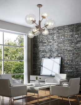 Global lampadario 6 luci