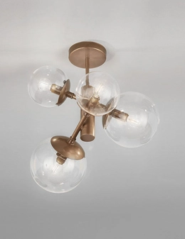 Global plafoniera 4 luci