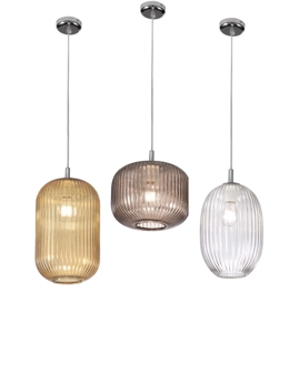 Nest lampada a sospensione in vetro