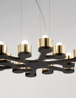 Parmelia lampadario 12 luci