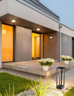 Home lampada da terra da esterno