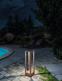 Home lampada da terra ricarica solare