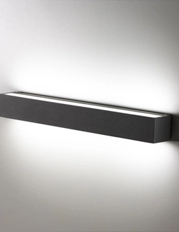 Slat applique in alluminio biemissione