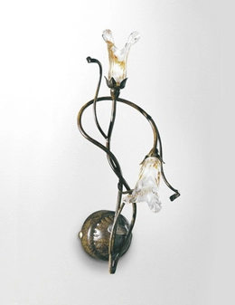 Soffio 2 luci applique