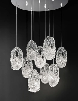 Genesi 7 luci sospensione