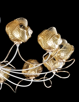 Gomitoli 8 luci sospensione