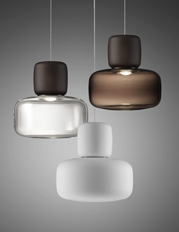 Maori sospensione in vetro soffiato