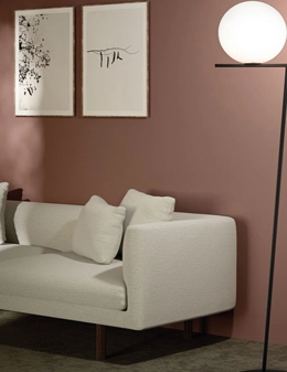 Yado lampada da terra in vetro soffiato