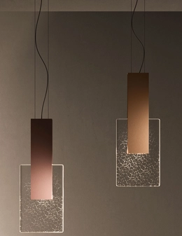 Amulette Art sospensione in cristallo