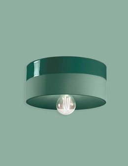 Pi plafoniera in ceramica colorata