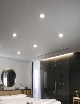 Faretto incasso rotondo bianco