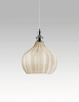 Cleofe S11 sospensione in vetro