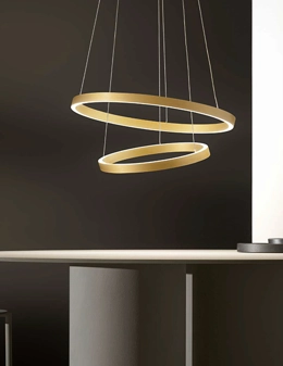 Criseide sospensione circolare 2 dischi