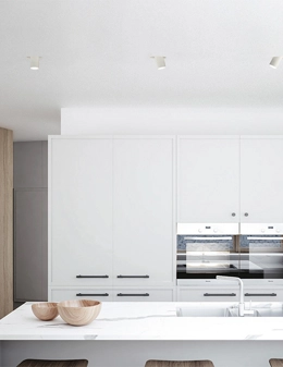 Faretto incasso trimless orientabile