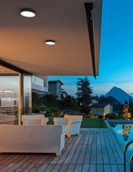 Plafoniera da esterno Gea Led GPL350