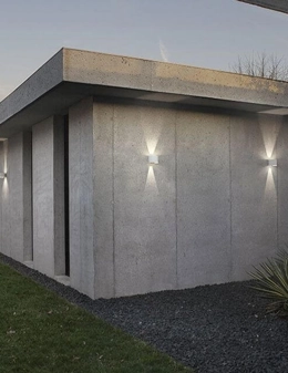 Henk round applique da esterno