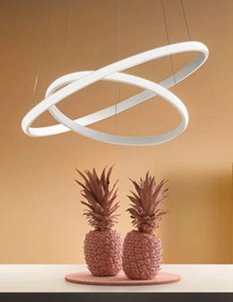 Iole lampada a sospensione di design 2 dischi