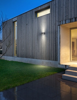 Lan applique esterno biemissione