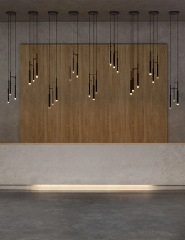 Candle Triplex lampadario moderno a LED