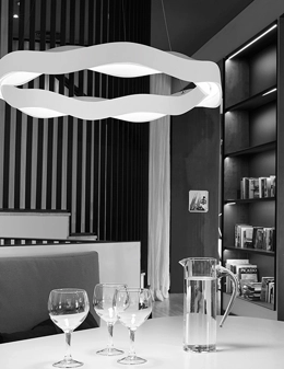Hello lampadario di design a LED