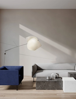 Voiles lampada da parete di design