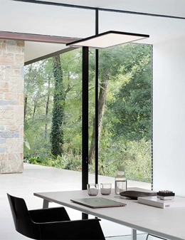 Comfort lampada da terra doppia emissione