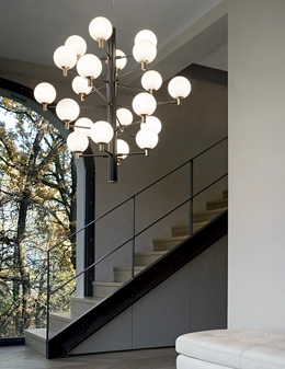 Copernico lampadario di design