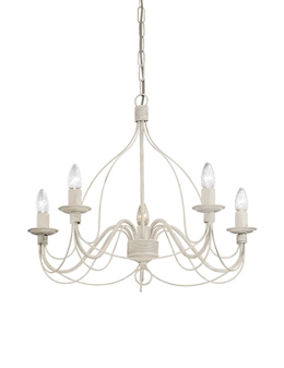 Corte lampadario 5 luci