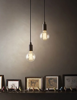 Edison lampada a sospensione minimal