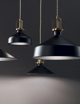 Eris sospensione stile industrial