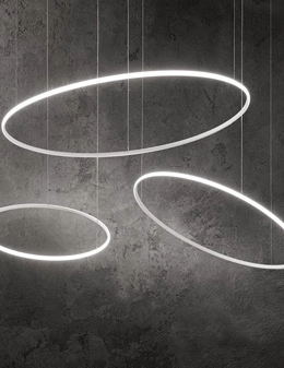 Hulahoop lampada a sospensione minimal