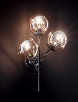 Kepler applique di design 3 luci